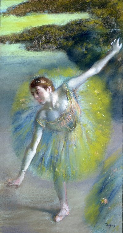 Le pas sur la scène de Edgar Degas